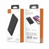 Външна батерия Power Bank SkyDolphin SP22 10000mAh LED Lighting/MicroUSB/Type-C black